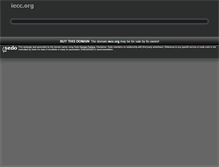 Tablet Screenshot of iecc.org